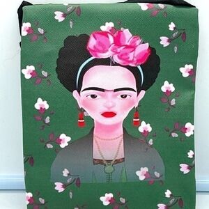 Princess Accessories green Frida Kahlo crossbody or shoulder bag